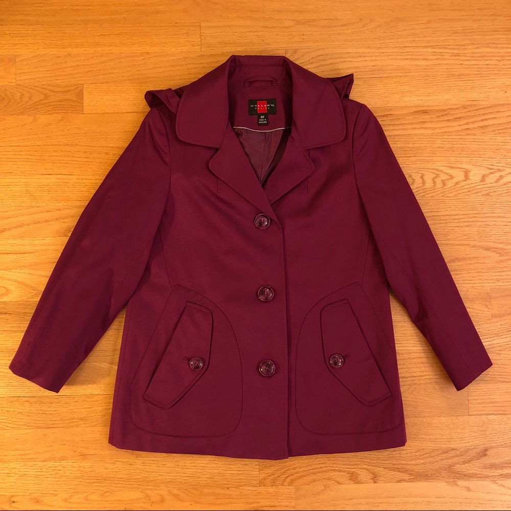 Gallery Petite Short Trench Coat